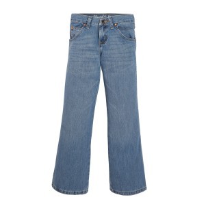 Wrangler® Boys' Ocean Water Blue Retro® Relaxed Bootcut Jeans