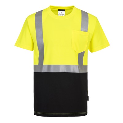 Lami Two-Tone Short Sleeve T Shirt, Class 2