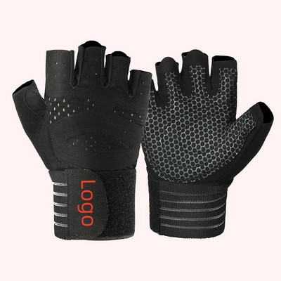 Breathable Workout Gloves For Men And Women Exercise Gloves ( S M L XL )