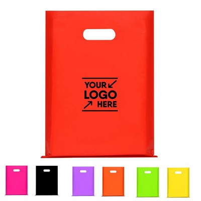 Eco-Friendly Plastic Boutique Bags w/Die Cut Handle