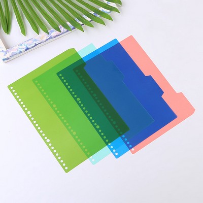 Project Double Spiral Bound Notebook w/Repositionable Dividers