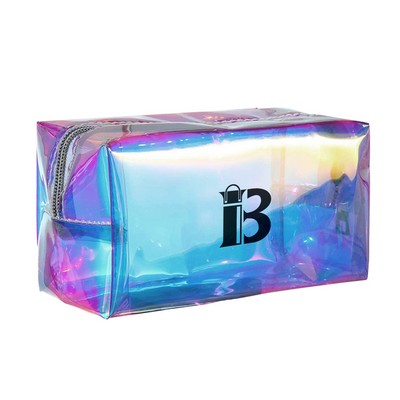 Holographic cosmetic bag Laser Transparent Makeup