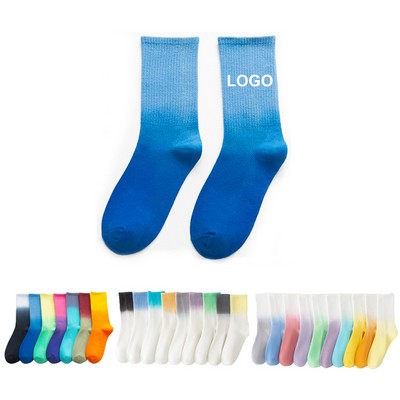 Fashion Casual Tie-dyed Socks