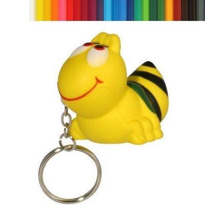 Bee Stress Reliever Key Chain