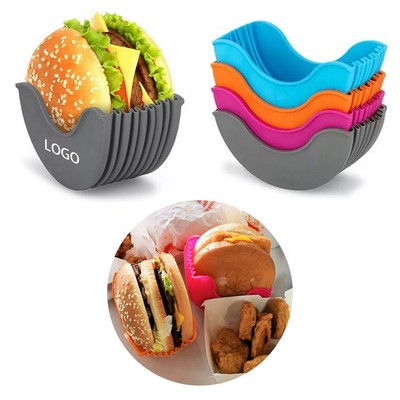 Retractable Silicone Burger Holder