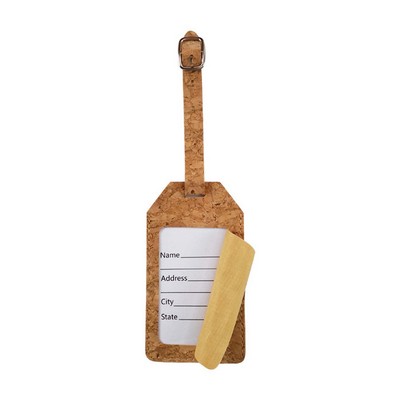 Cork Luggage Tags