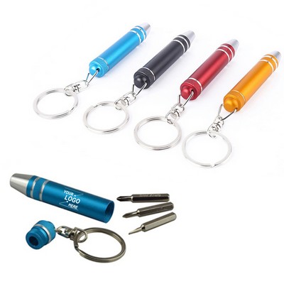 3 in 1 Keychain Screwdriver Tool