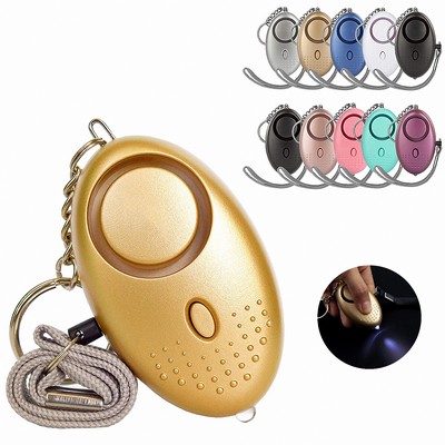 Keychain Alarm with LED Flashlight