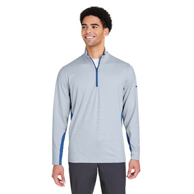 Puma Golf Licensed Men's Mesa Stripe Quarter-Zip