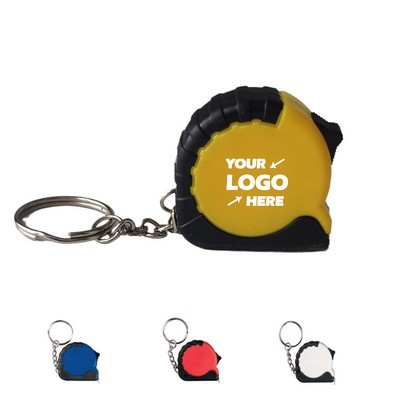 Mini Tape Measure With Key Chain