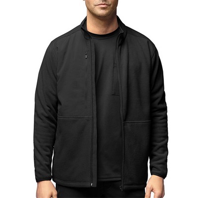 Wink™ Layers Slate Men's Micro Fleece Zip Jacket