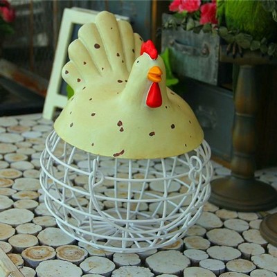 Wrought Iron Egg Cage