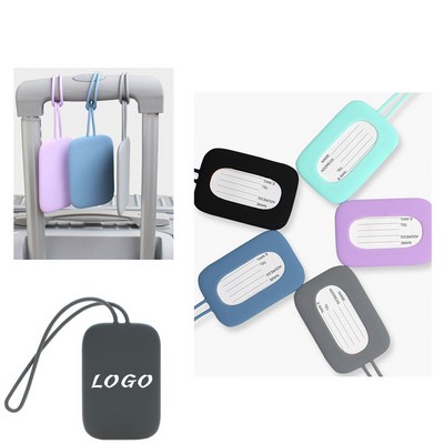 Fashion Silicone Luggage Tag