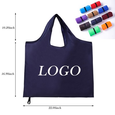 Polyester Foldable Shopping Tote Bag