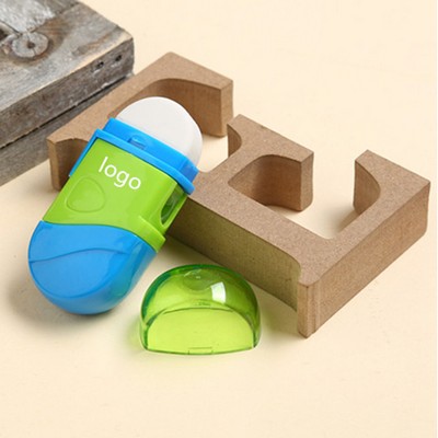 Mini Pencil Sharpener with Eraser