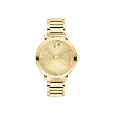 Movado Bold Evolution 2.0 Ladies' Gold IP Watch