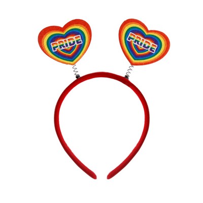 Pride Day Rainbow Love Headband Decorations