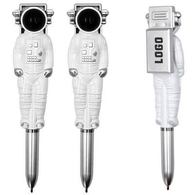 MOQ 100PCS Cartoon Astronauts Shaped Ink Pen