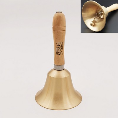 Brass Hand Call Bell 3.15"D