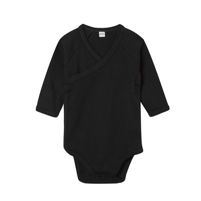 Mantis World Baby Long Sleeve Kimono Bodysuit