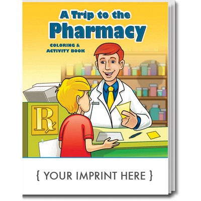 A Trip to the Pharmacy Coloring Book Fun Pack