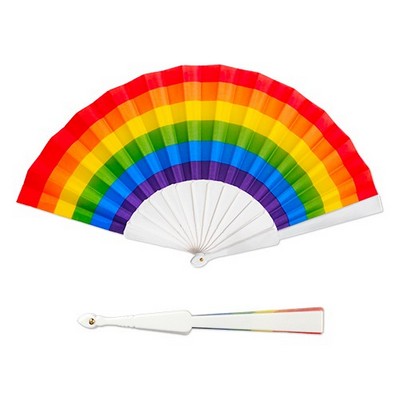 Rainbow Folding Hand Fan Rainbow Folding Hand Fan Rainbow Folding Hand Fan Rainbow Folding Hand Fan