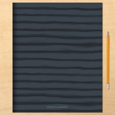 2025 Naval Stripes Large Monthly Planner