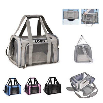 Collapsible Travel Pet Carrier Bag