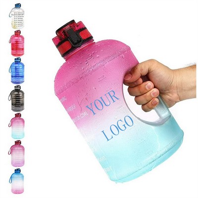 Large 1 Gallon Motivational Water Bottle