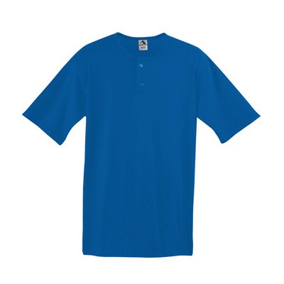 Augusta Sportswear Two-Button Baseball Jersey