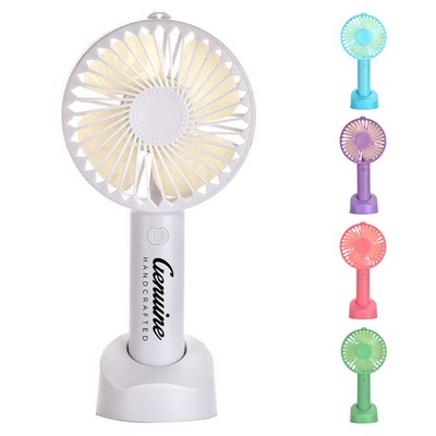 Phone Stand Handheld Fan