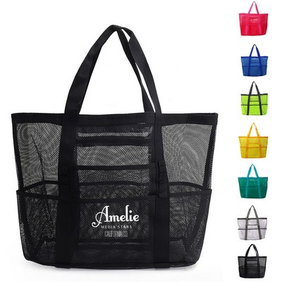 Mesh Beach Tote Bag