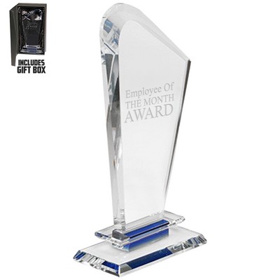 Curved Crystal Glass Awards