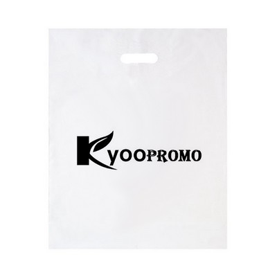 Promo Die Cut Bag with Gusset (15"x19")