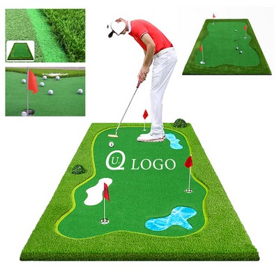 0.394 Inch Thick Custom Indoor Putting Green