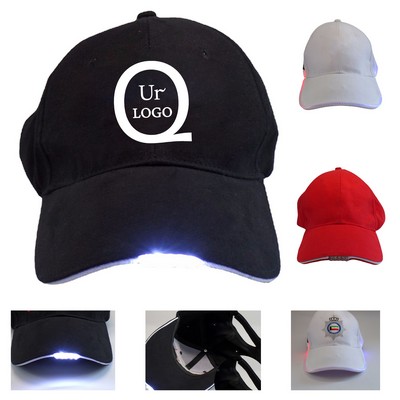 Led Illuminated Baseball Cap