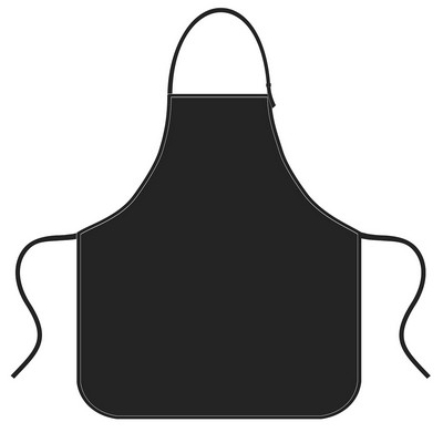 Deluxe Apron 28"x32" -Adjustable neck-Round corner -Polycotton