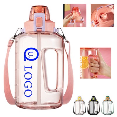 51 Oz Sport Water Bottle W/Detachable Strap