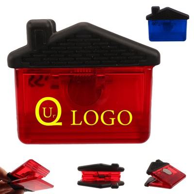 House-Shape Magnetic Plastic Clip