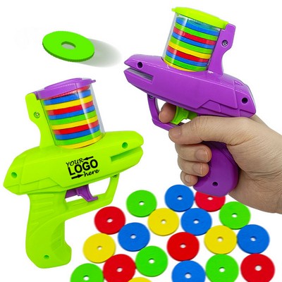 Pets Plastic Gun Shooter Foam Discs Launcher