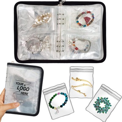 Jewelry Organizer Book Storage Case