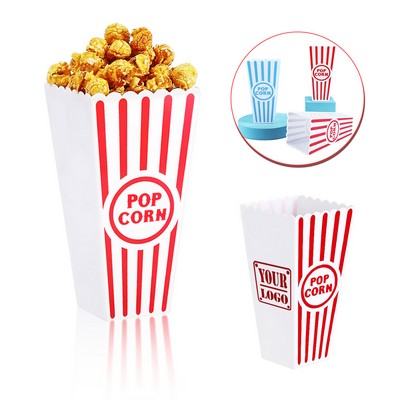 Custom Plastic Popcorn Containers