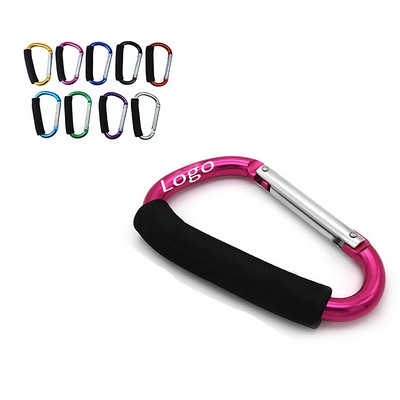 D-Style Shopping Carabiner with Sponge