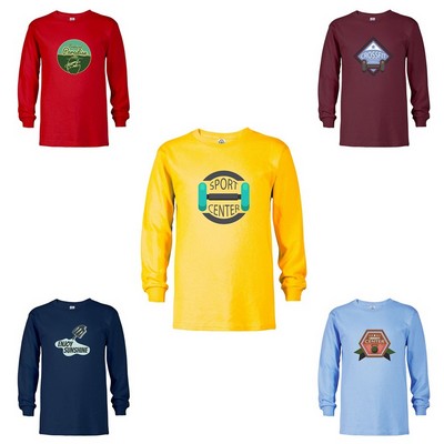 Port & Company Long Sleeve Cotton T-Shirts