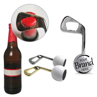 Golf Shaped Bottle Opener