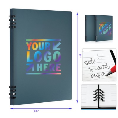 8.5 x 11 Inches 60 Sheets 120 Lined Pages School Notebook