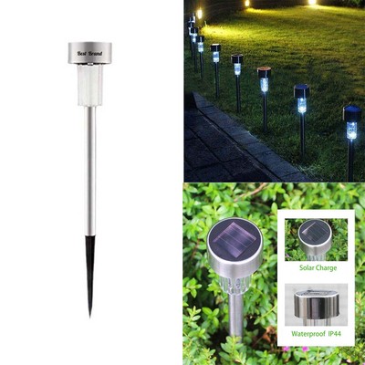 Solar Garden Led Light Outdoor Lamp White