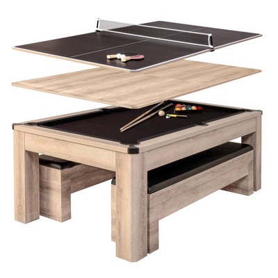 Escalade Sports Atomic - Hampton 3-In-1 Combo Table