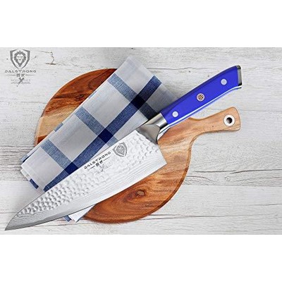 Dalstrong Chef Knife - 8 Inch Blue Handle - Shogun Series