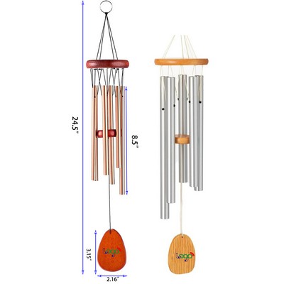 Reflections Chime with Irish Blessing for Outside Patio Home or Garden Decor